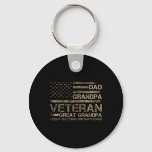 Chaveiro Pai Avô Veterano Tataravô Dia dos Pais EUA