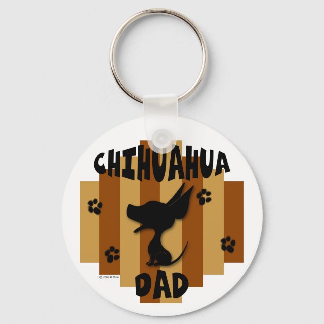 Chaveiro Pai Chihuahua (Frente)