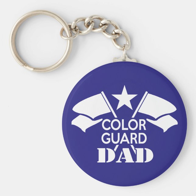 Chaveiro Pai da Guarda de cores (Frente)