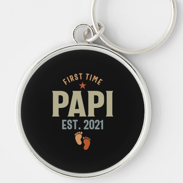 Chaveiro Pai da Primeira Vez Papi Est 2021 (Frente)