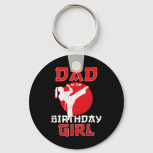 Chaveiro Pai Da Rapariga De Karate Taekwondo