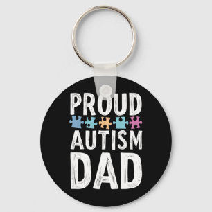 Chaveiro Pai De Autismo Orgulhoso - Vozes De Força E Amor S