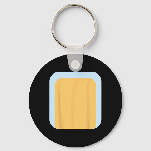 Chaveiro Pai De Cachorro Azul Costume Para Halloween (Frente)