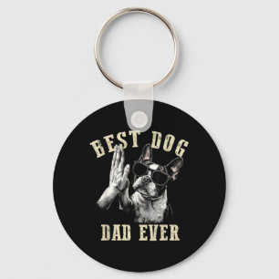 Chaveiro Pai de Cachorro Sempre Vintage Engraçado Fofo Cach