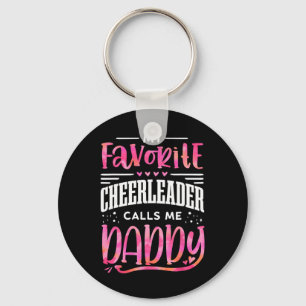 Chaveiro Pai de Cheerleading Engraçado Pai Gravata Tie Dye