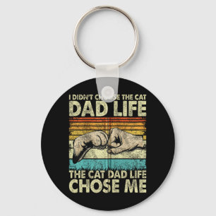 Chaveiro Pai De Gato Retroativo Para Homens Pais Engraçados