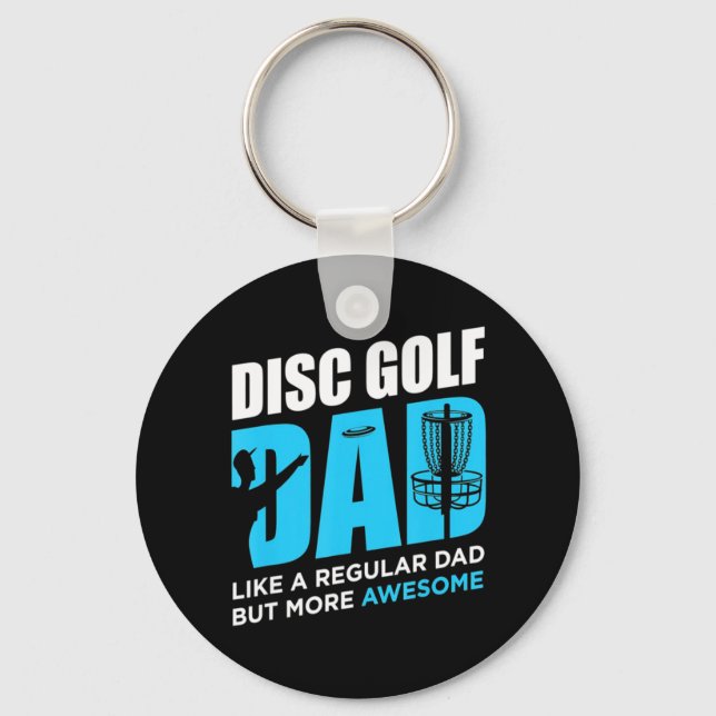 Chaveiro Pai de Golf de Disco (Frente)