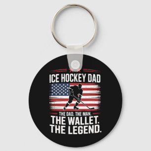 Chaveiro Pai de Hockey a Carteira, Pai de Hóquei no Gelo