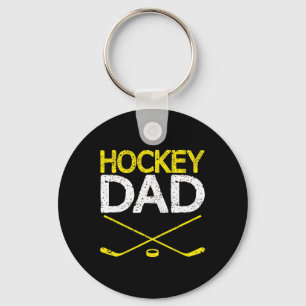 Chaveiro Pai de Hockey com Mens Dia de os pais Vintage Verã