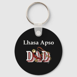 Chaveiro pai de lhasa apso