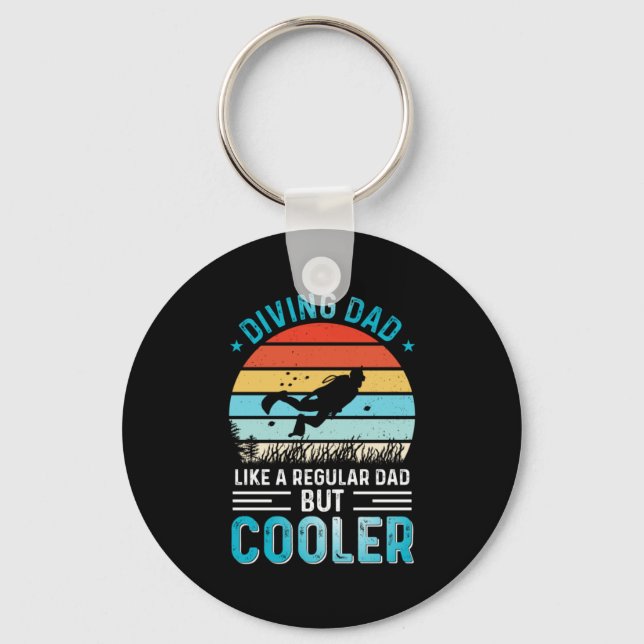 Chaveiro Pai de mergulho (Frente)