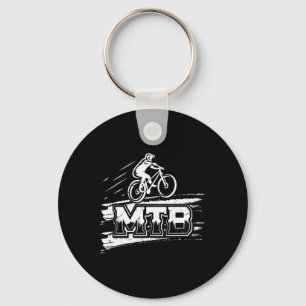 Chaveiro Pai de Mountain Bike Mountain Biking Bicicleta Eng