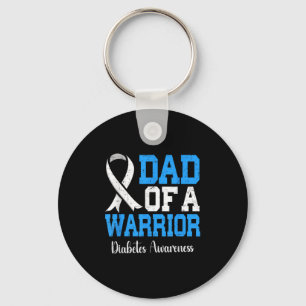 Chaveiro Pai De Um Guerreiro T1d Sensibilização Para A Diab