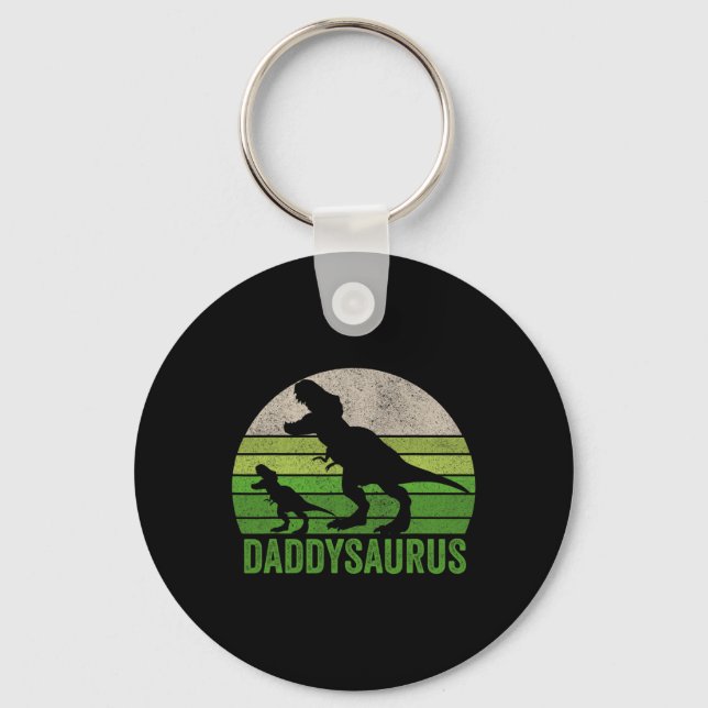 Chaveiro Pai Dinossauro Pai Engraçado Presente no Dia de os (Frente)