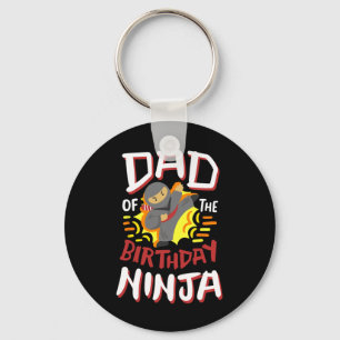 Chaveiro Pai Do Bairthday Ninja Karate Kids Bday Party F