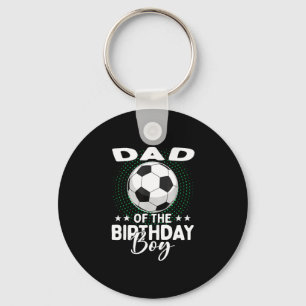 Chaveiro Pai do menino de aniversário Jogador de futebol An