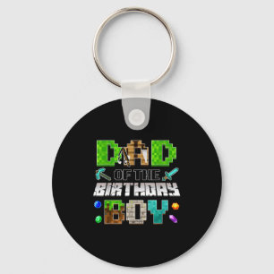 Chaveiro Pai Do Menino Do Aniversário Divertido Jogo De Ani