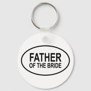 Chaveiro Pai do Oval Wedding da noiva