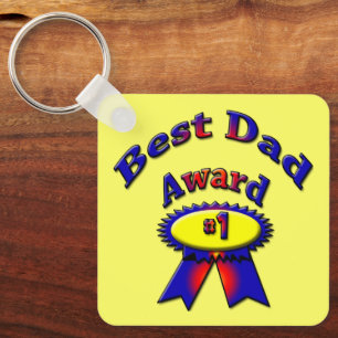 Chaveiro Pai do Prêmio nº 1 do melhor Pai
