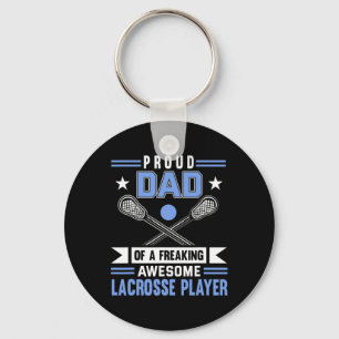 Chaveiro Pai do treinador do jogador de lacrosse Padre