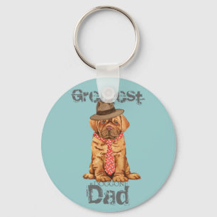 Chaveiro Pai Dogue de Bordeaux