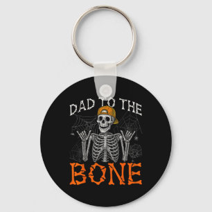 Chaveiro Pai Engraçado Ao Custo De Halloween Do Esqueleto Ó
