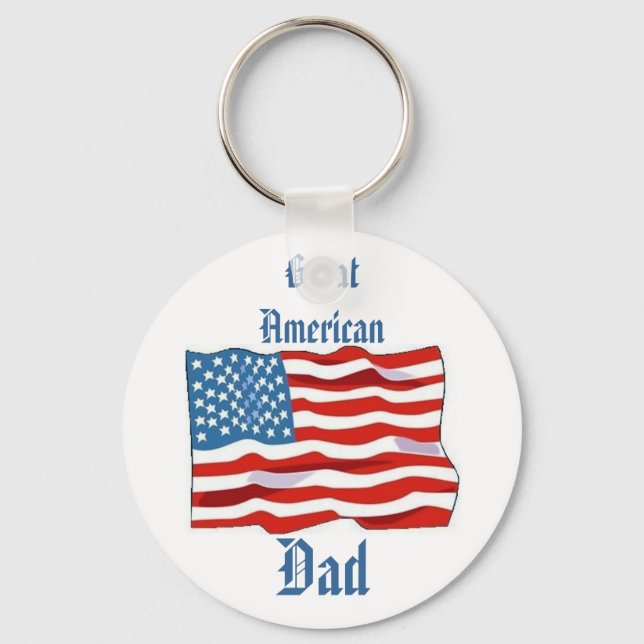 Chaveiro Pai excelente americano (Frente)