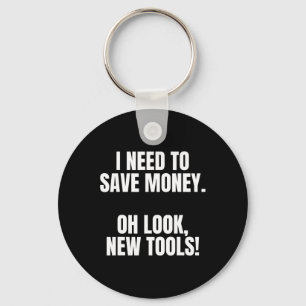 Chaveiro Pai Funny Handyman Humor Olha, Novas Ferramentas