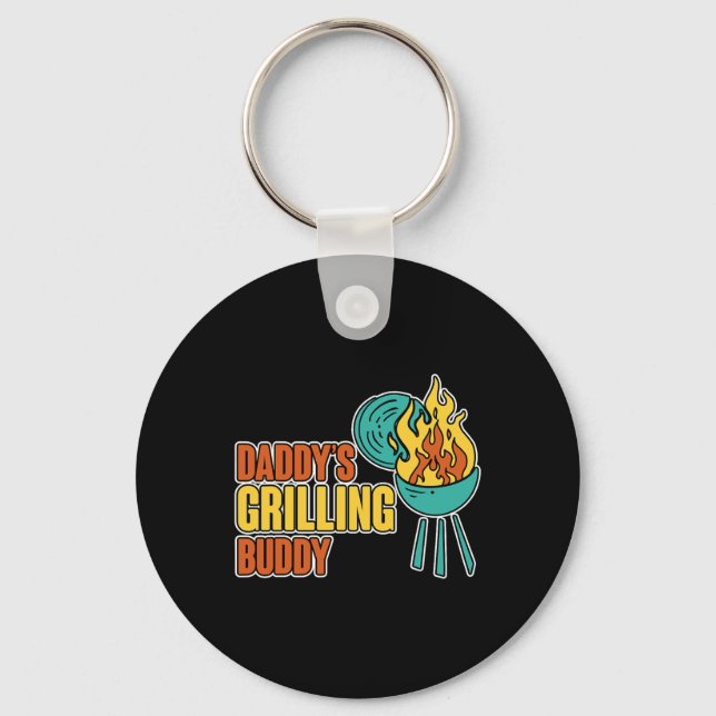 Chaveiro Pai Griling Buddy Family Churrasco Mastercl — (Frente)