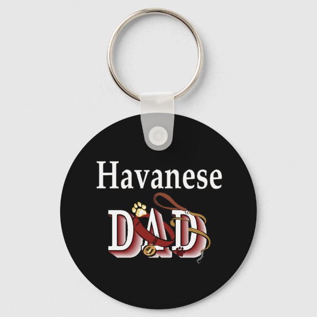 Chaveiro Pai Havanês (Frente)