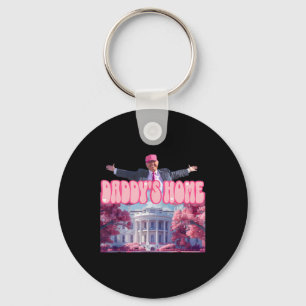 Chaveiro Pai Home Trump Pink Trump Won 2024 Take Americ