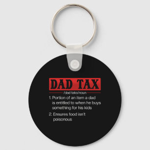 Chaveiro Pai Imposto Funny Pai Tax Definition Dia de os pai