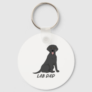Chaveiro Pai Lab � Proprietário Orgulhoso de Cachorro Labra
