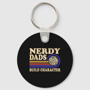 Chaveiro Pai Nerd Rpg Jogos D20 Jogos de Mesa Engraçado Rpg
