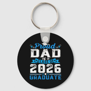 Chaveiro Pai Orgulhoso De Um Graduado Da Turma De 2026 Cami