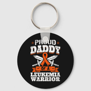 Chaveiro Pai Orgulhoso de um Guerreiro contra a Leucemia Bl