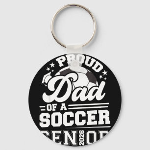 Chaveiro Pai orgulhoso de uma bola de futebol turma de form