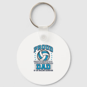 Chaveiro Pai Orgulhoso de Volei Camisa Vintage Esporte Desi