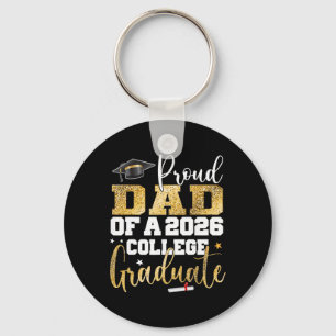 Chaveiro Pai Orgulhoso do Graduado de 2026 Formatura Faculd