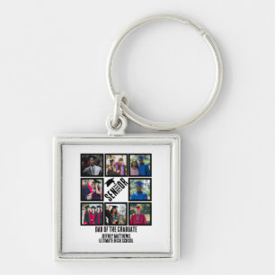 Chaveiro Pai personalizado da coleção de fotos do formando 