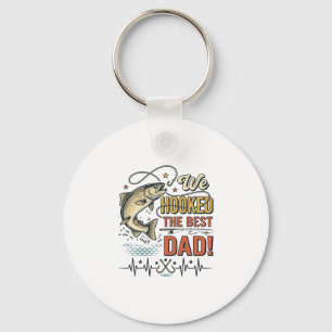 Chaveiro Pai Pescador Vintage Nós Pescamos o Melhor Pai Vec