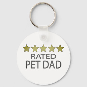 Chaveiro Pai Pet Cinco Estrelas
