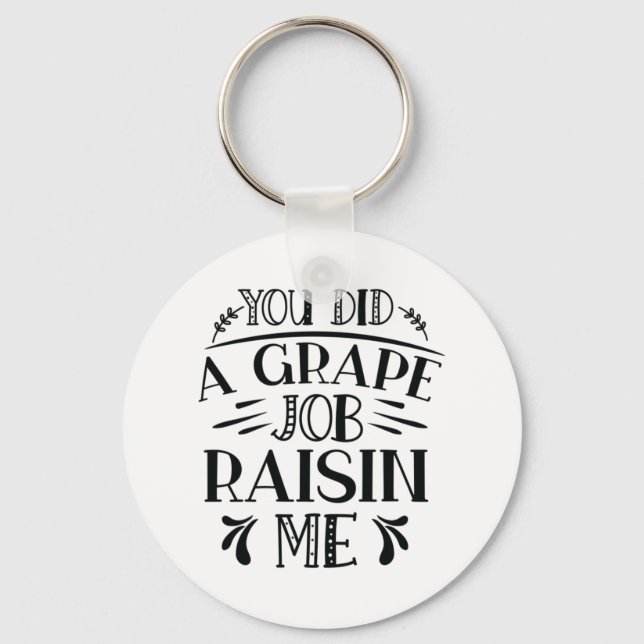 Chaveiro Pai Presente Você Fez Um Trabalho Me Elevando (Frente)