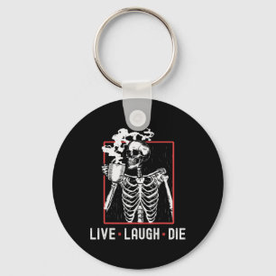 Chaveiro Pai Skeleton do Dia de as Bruxas engraçado Die ao 