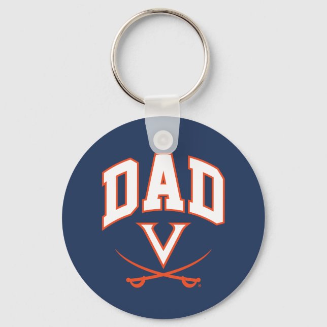 Chaveiro Pai Virginia Cavaliers (Frente)
