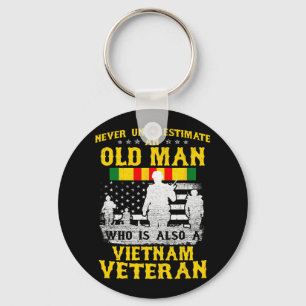 Chaveiro Pai Vovô Vietnã Vintage Camisas Veteranas