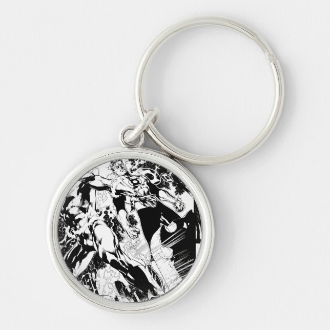 Chaveiro Painel Lanterna Flash e Verde 2 (Frente)