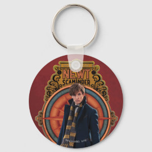 Chaveiro Painel NEWT SCAMANDER™ Art Nouveau em pé
