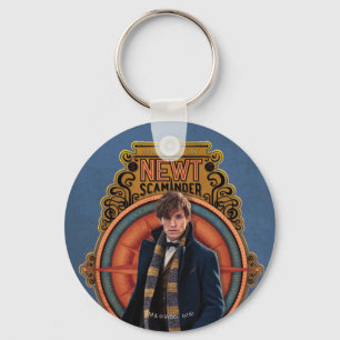 Chaveiro Painel NEWT SCAMANDER™ Walking Art Nouveau