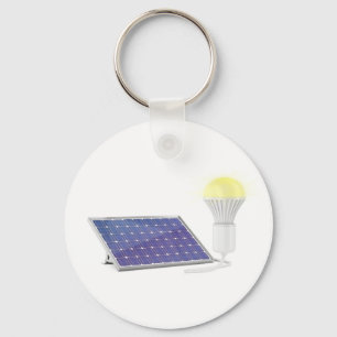 Chaveiro Painel solar e ampola